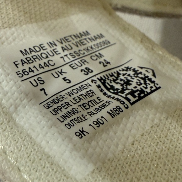 Converse 564144C One Star Sandal Slip Color White Size 7- New in Damaged Box - Picture 9 of 13